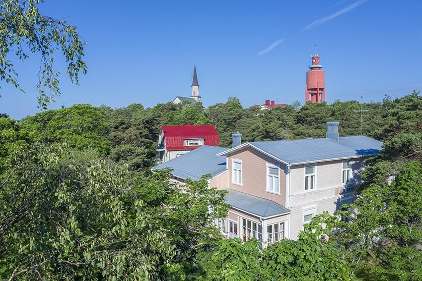 Отели типа «постель и завтрак» B&B Villa Aurora Ханко-4